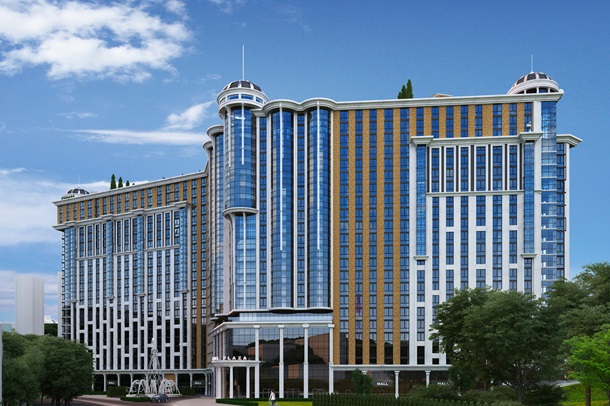 Жилой Комплекс Podil Plaza & Residence с двухуровневыми пентхаусами с бассейномРеклама