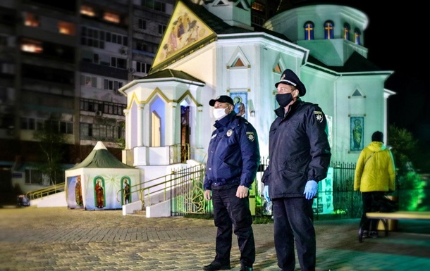 В Пасхальную ночь зафиксировано 19 нарушений