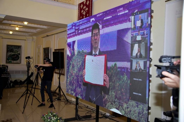 Ильичёвск побратался с китайским городом 