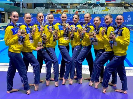 Українська команда завоювала четверте «золото» на чемпіонаті Європи в Будапешті
