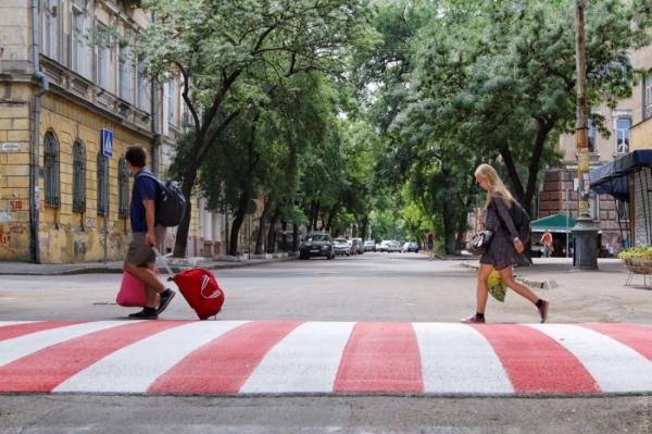 В Одессе появятся два десятка приподнятых пешеходных переходов 