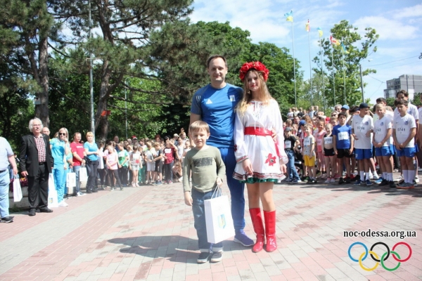 Более 500-т человек приняли участие в главном спортивном празднике в Одесской области
