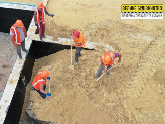 У Чугуєві почали «Велике будівництво» нового спортивного комплексу