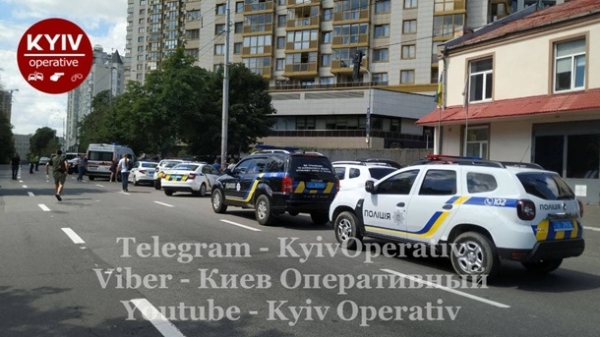Стрельба в Киеве: ранены два человека