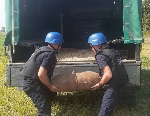 Возле Шабо нашли 100-килограммовую авиабомбу