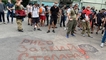 
"Столар – кошелек сепаратистов": патриоты пикетировали офис пророссийской партии ОПЗЖ в Киеве
