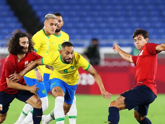 Збірна Бразилії з футболу вдруге поспіль виграла Олімпійські ігри: відеоогляд фіналу