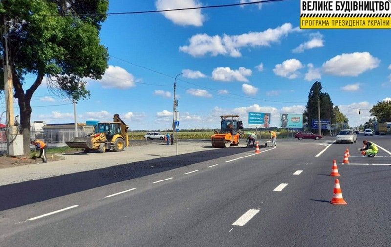 «Велике будівництво» Зеленського вперше за 40 років відремонтувало об’їзну Черкас