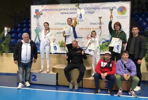 Фехтование. Юные одесские саблисты успешно выступили на всеукраинских соревнованиях