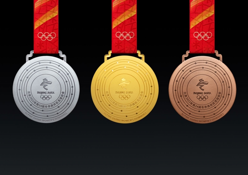 Китай за 100 днів до Ігор вперше показав медалі зимової Олімпіади-2022
