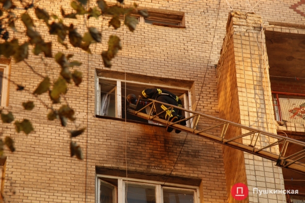 В общежитии в центре Одессы произошел пожар: пожарной сигнализации в здании не было. Фото, обновлено