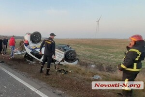 На трассе Одесса-Николаев в ДТП попала машина полиции: есть пострадавшие