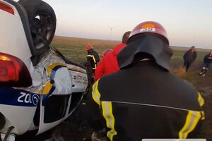 На трассе Одесса-Николаев в ДТП попала машина полиции: есть пострадавшие