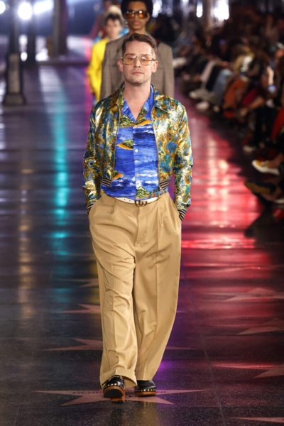 Маколей Калкин и Джаред Лето вышли на подиум на показе Gucci