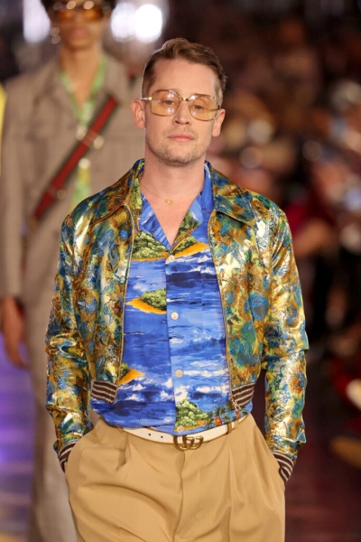 Маколей Калкин и Джаред Лето вышли на подиум на показе Gucci