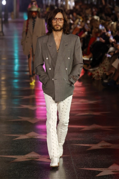 Маколей Калкин и Джаред Лето вышли на подиум на показе Gucci