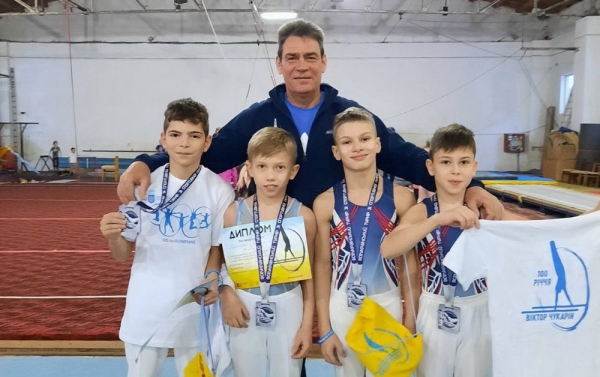 Спортивная гимнастика. Юные одесские спортсмены стали победителями мемориала 7-кратного олимпийского чемпиона