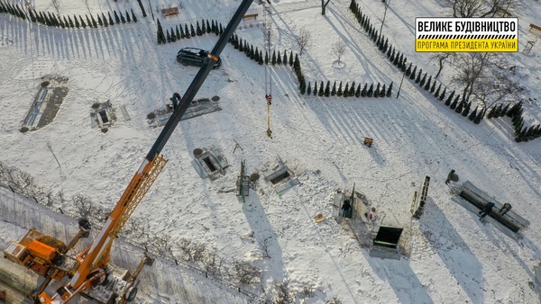 У мережі показали «Велике будівництво» інноваційної Алеї Героїв у Сєвєродонецьку — ФОТО