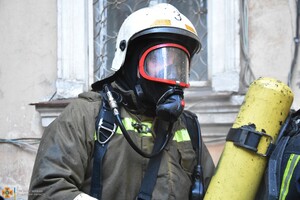 В центре Одессы из-за пожара серьезно пострадал мужчина 