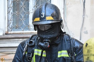 В центре Одессы из-за пожара серьезно пострадал мужчина 