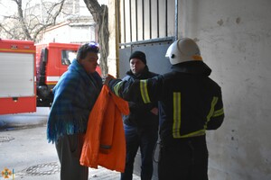В центре Одессы из-за пожара серьезно пострадал мужчина 