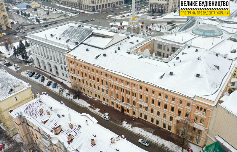 Як «Велике будівництво» Зеленського оновило Київську консерваторію на Майдані: фоторепортаж