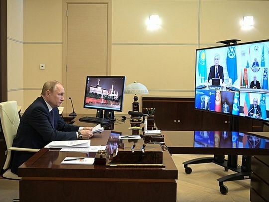 Саміт ОДКБ щодо Казахстану: Путін заявив, що не допустить «майданних технологій» та «кольорових революцій»
