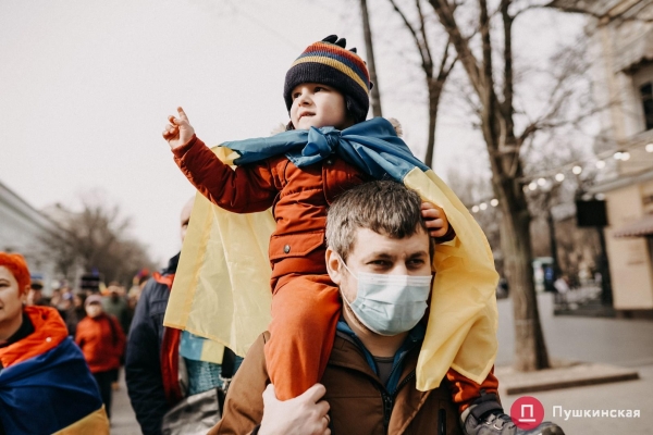 Самый масштабный за последние годы: в Одессе прошел марш единства. Фоторепортаж