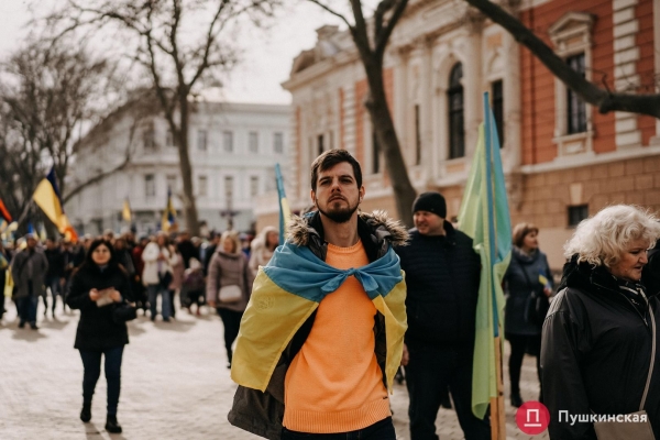 Самый масштабный за последние годы: в Одессе прошел марш единства. Фоторепортаж