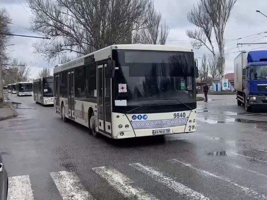 До Маріуполя виїхали автобуси для евакуації населення — Офіс президента