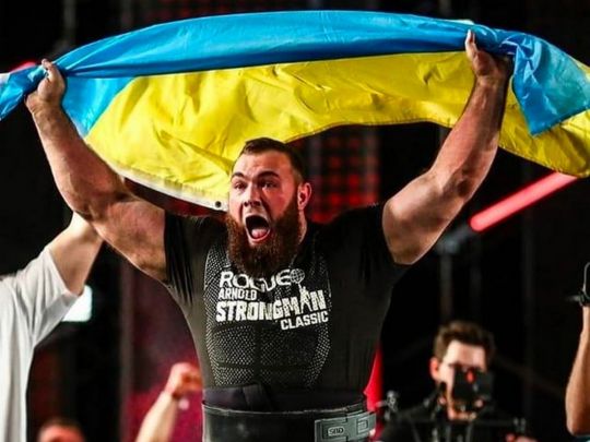 Найсильніша людина планети-2020 переказала 100 тисяч доларів на потреби української армії