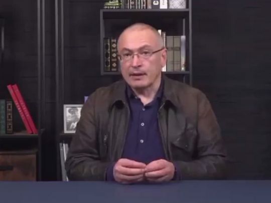 «Путін розгромив не Україну, а Росію», — Михайло Ходорковський
