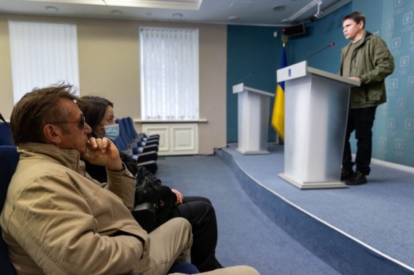 Шон Пенн прокомментировал встречу с Зеленским