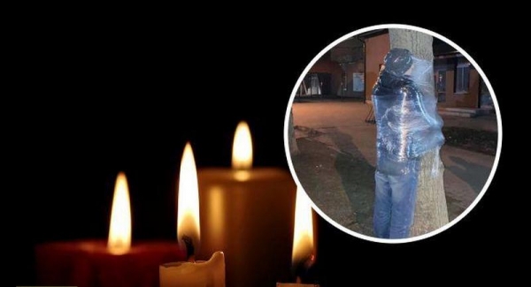 В Нововолынске умер привязанный к столбу мародер