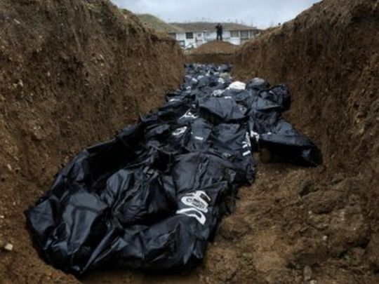 У Маріуполі окупанти збираються розконсервувати історичне кладовище: бо вже ніде ховати загиблих