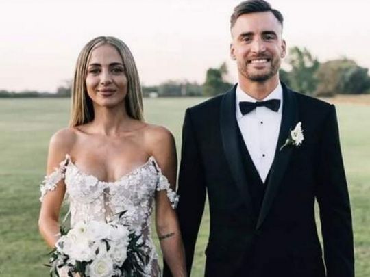 Чемпіон світу з футболу відгуляв спеціальне весілля після тріумфу на ЧС-2022 (фото, відео)