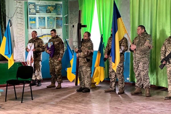 В Одесской области простились с защитником, погибшим в апреле 