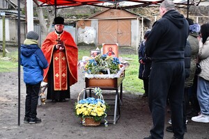 В Одесской области простились с погибшим защитником Сергеем Булавенко
