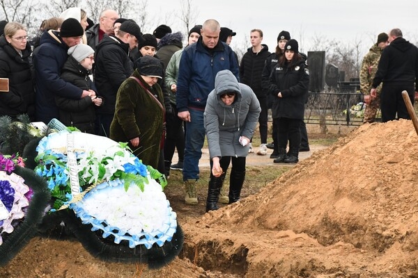 В Одесской области простились с погибшим защитником Сергеем Булавенко
