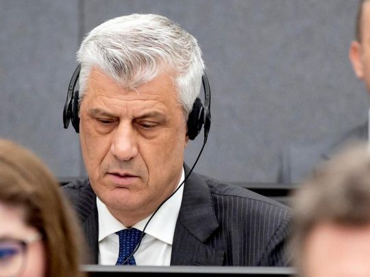 У Гаазі розпочався суд над колишнім президентом Косова: Хашима Тачі звинувачують у воєнних злочинах