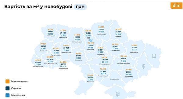 Придбання власної квартири: як змінилися ціни на первинному та вторинному ринку нерухомості