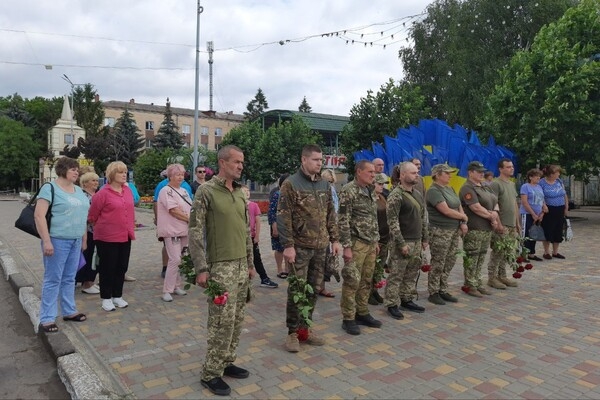 В Одесской области попрощались с погибшим воином Дмитрием Боровским 