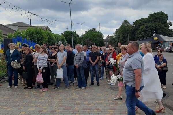 В Одесской области попрощались с погибшим воином Дмитрием Боровским 