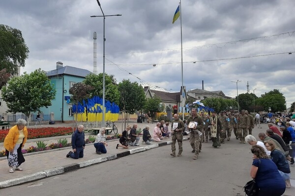 В Одесской области попрощались с погибшим воином Дмитрием Боровским 