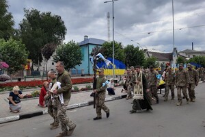 В Одесской области попрощались с погибшим воином Дмитрием Боровским 