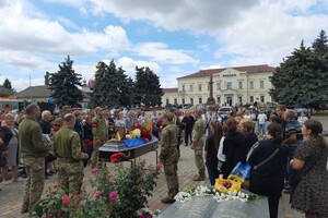 В Одесской области попрощались с погибшим воином Дмитрием Боровским 