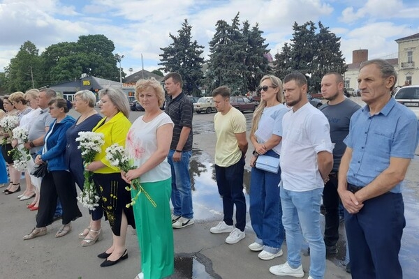 В Одесской области попрощались с погибшим воином Дмитрием Боровским 
