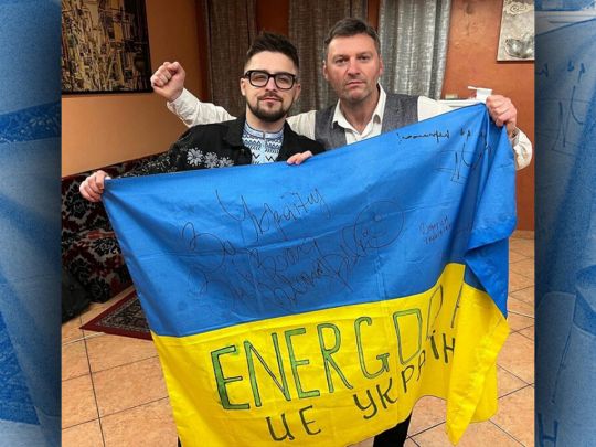 «Прапор від Залужного, рукавички Усика»: Юлік та Заліско їдуть у тур Іспанією