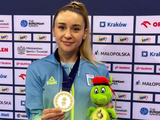Україна після першого «медального» дня піднялася на вершину загального заліку Європейських ігор