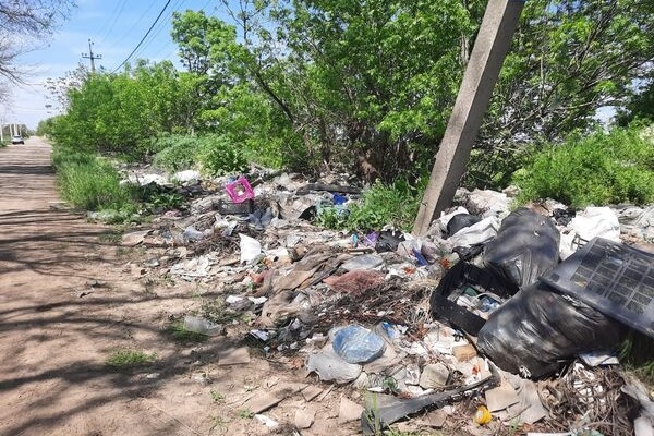 Возле одного из ЖК Одессы обнаружили незаконную свалку